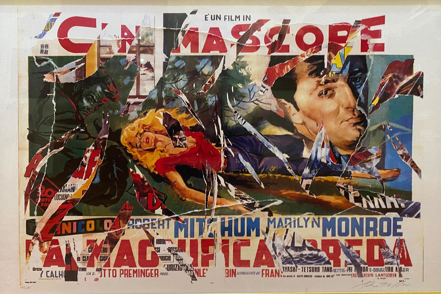 Mimmo Rotella - La magnifica preda