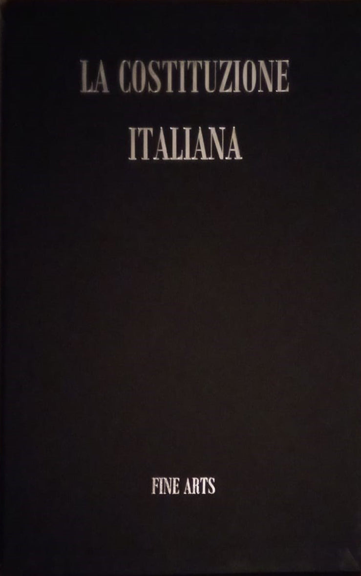 La Costituzione Italiana - Fine Arts