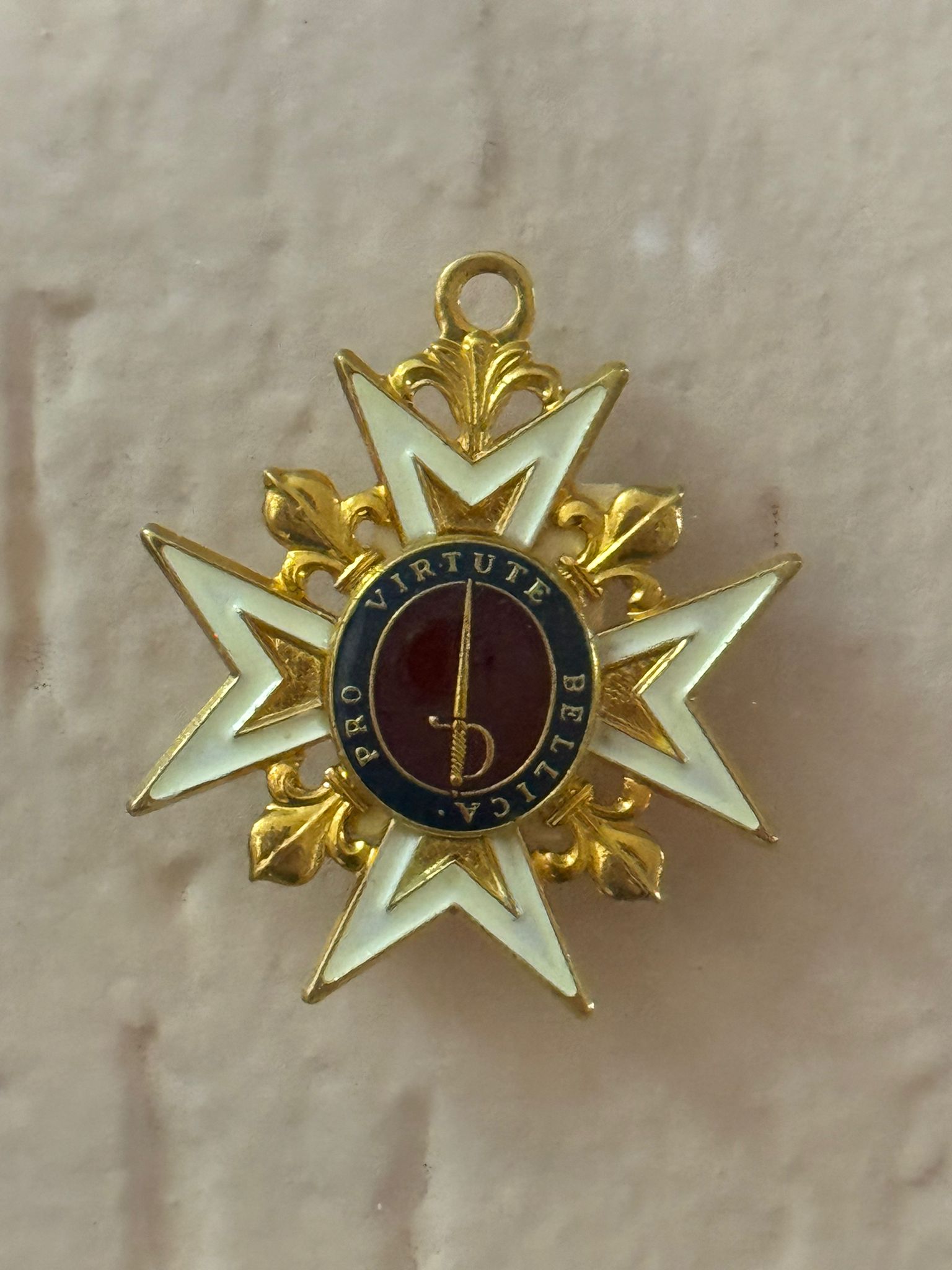 ORDER OF LOUIS XVI OF MILITARY MERIT, KNIGHT'S CROSS, ANCIENNE MONARCHIE