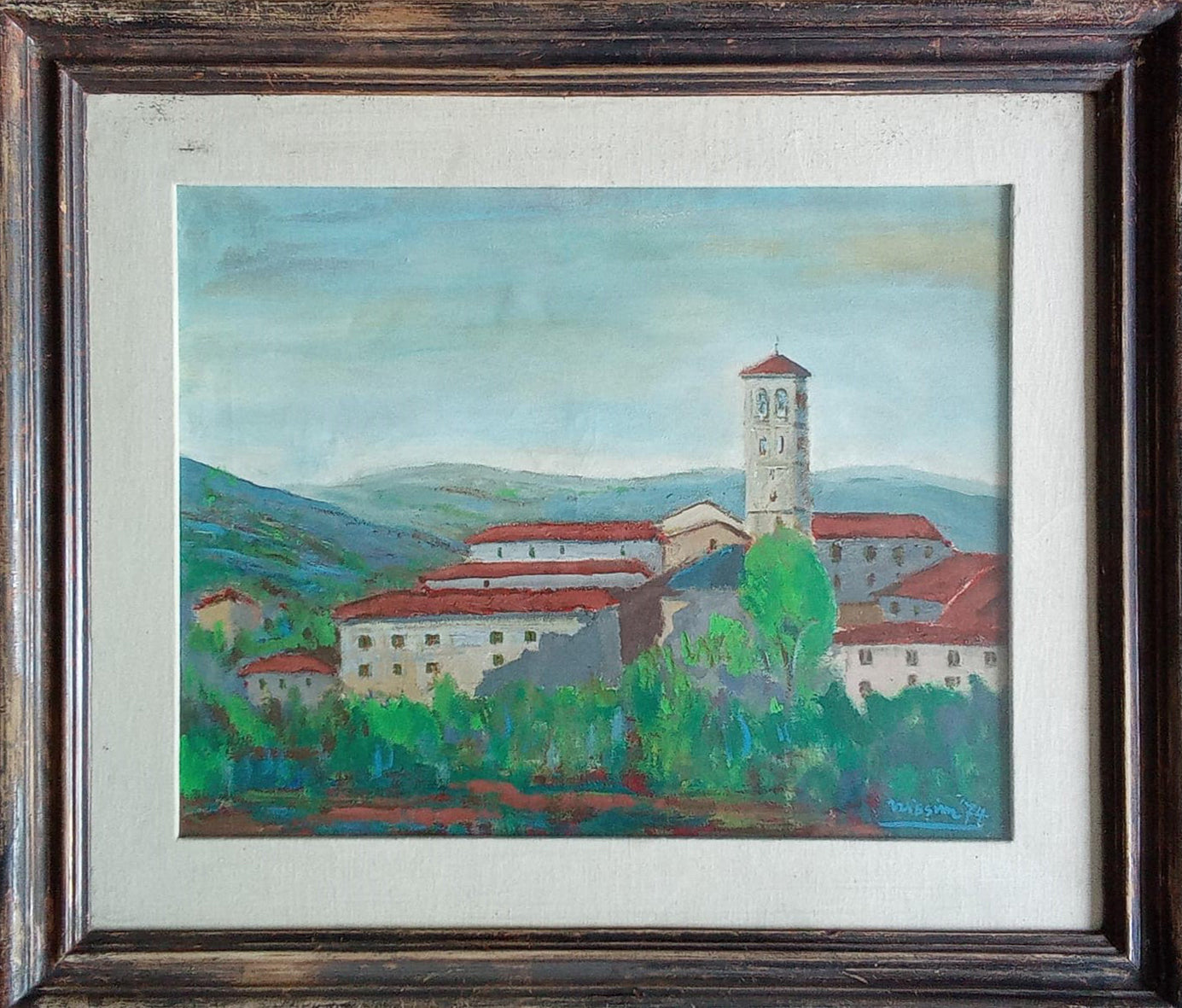 Renzo Nissim - View of Assisi