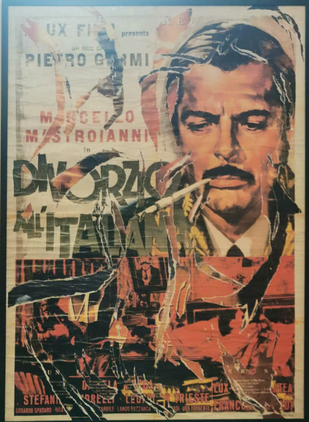 Mimmo Rotella - Divorzio all'italiana