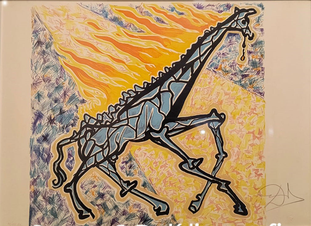 Salvador Dalì - Le Girafe En Feu