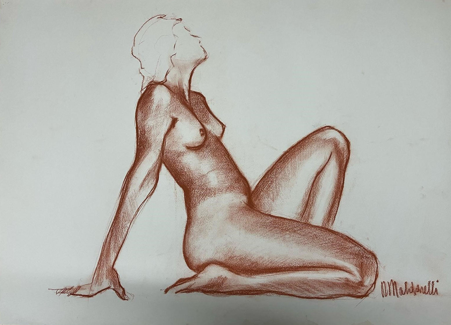 M. Maldarelli - Nudo di donna