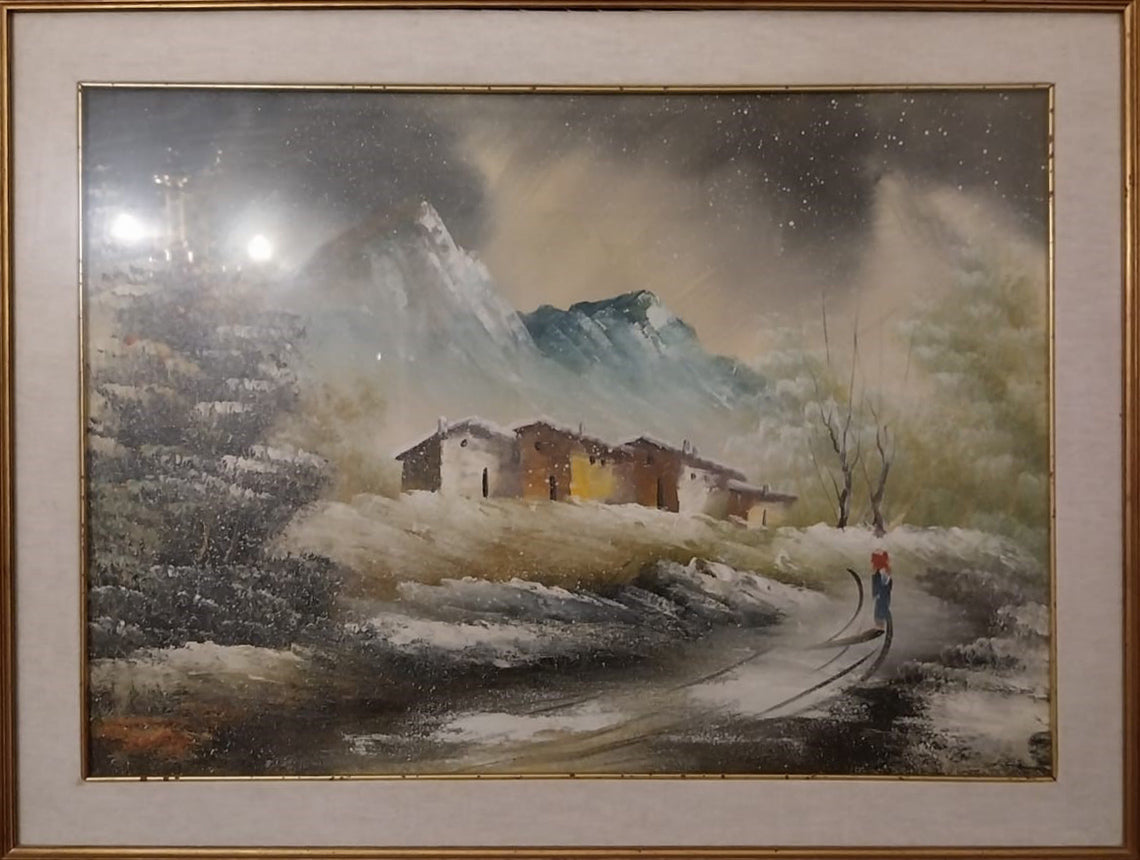 Unknown Author - Untitled (Snow-Covered Landscape)