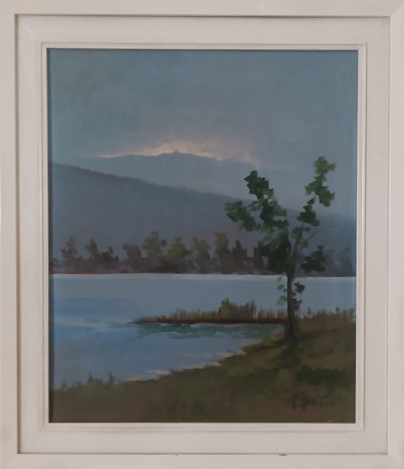 Franco Bertulli (attribuito a) - Paesaggio