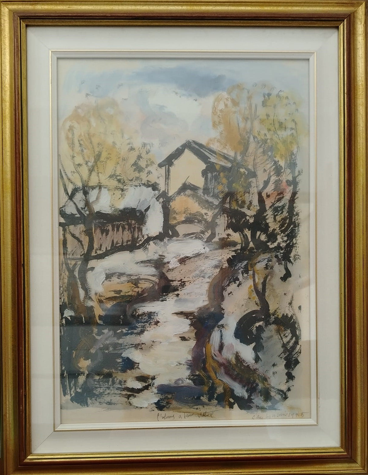 Giovanni Balansino - L' Olona a San Vittore