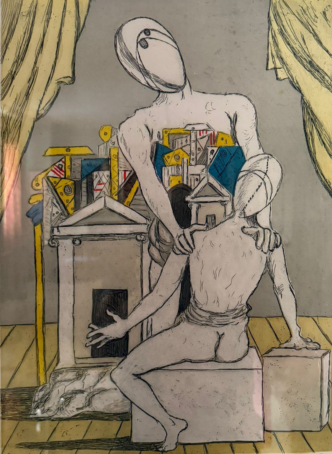Giorgio De Chirico - Oreste e Pilade