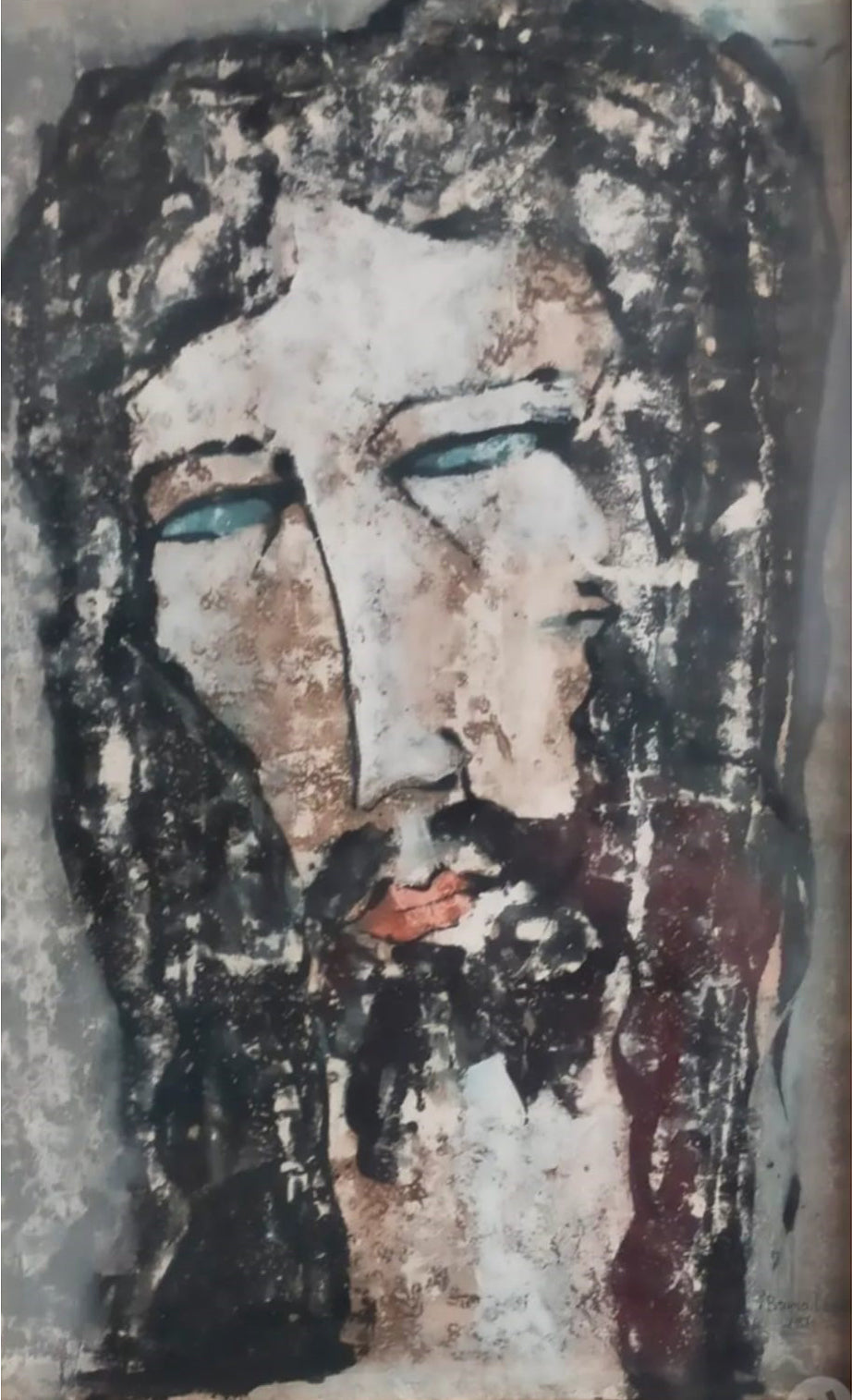 Bruno Landi - Senza titolo (volto)