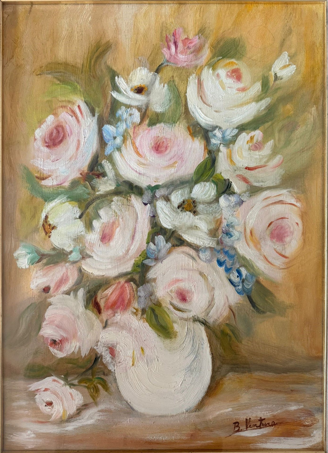 B. Ventura - Senza titolo (vaso di fiori)