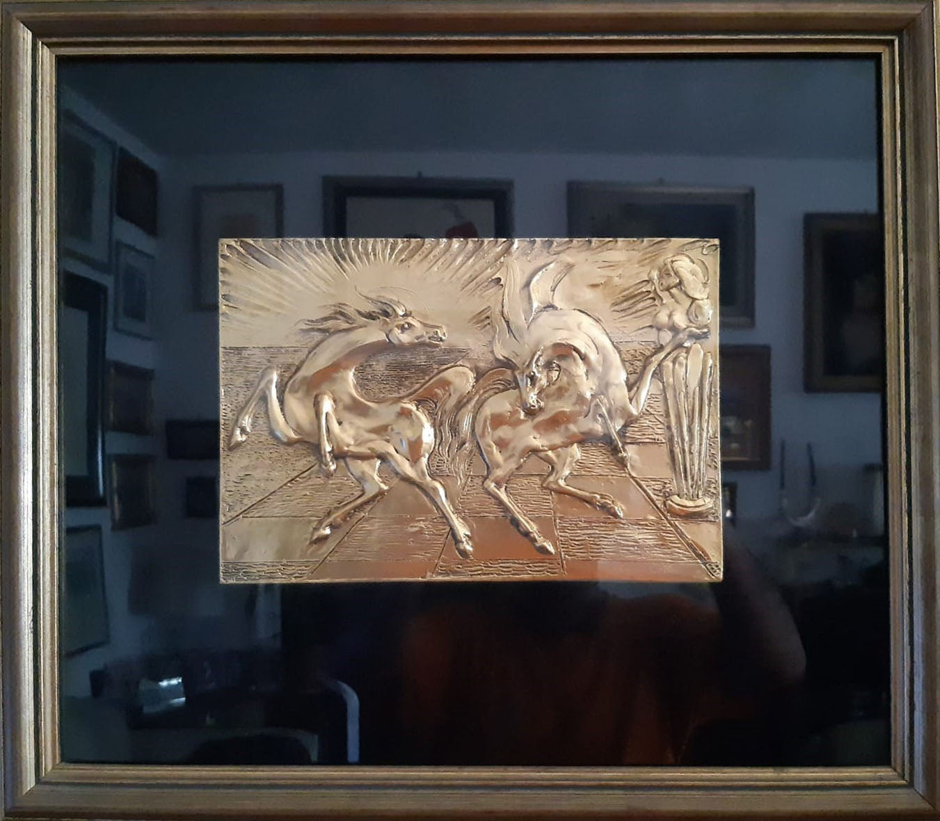 Homage to Aligi Sassu - Horses in the Sun