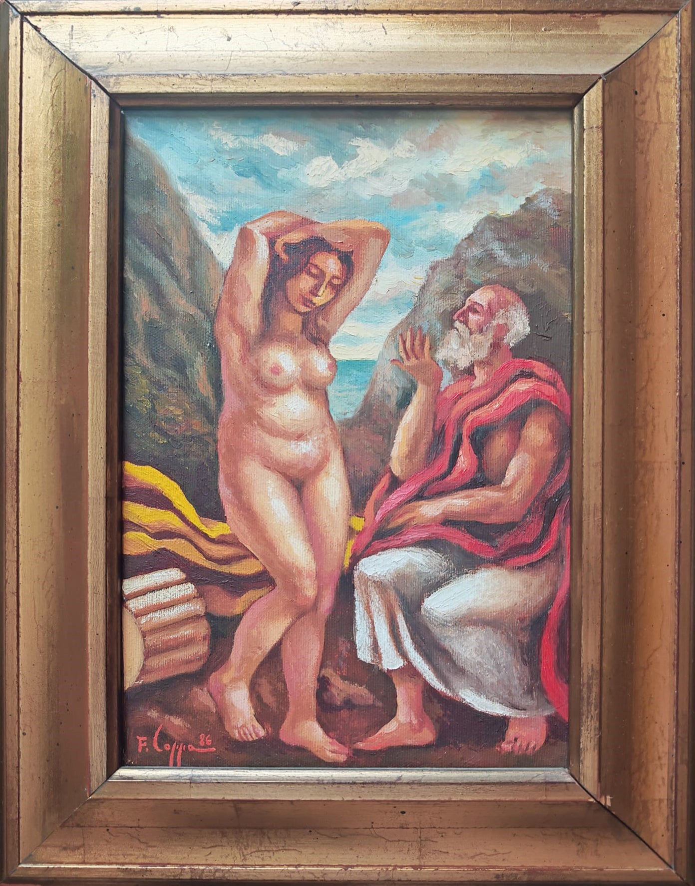 Francesco Coppa - Mythological Scene