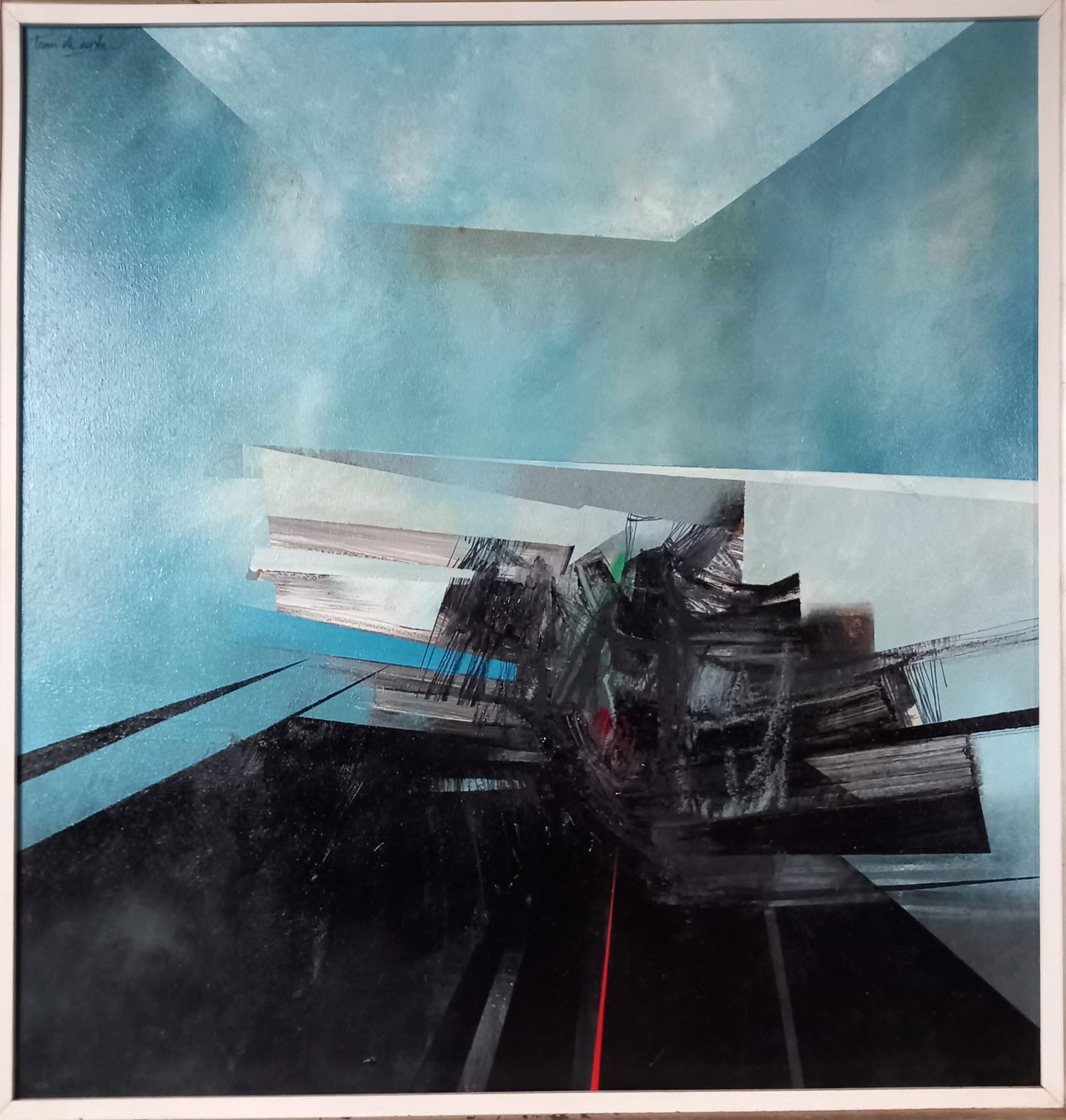 Toni De Carli - Senza Titolo (astratto)