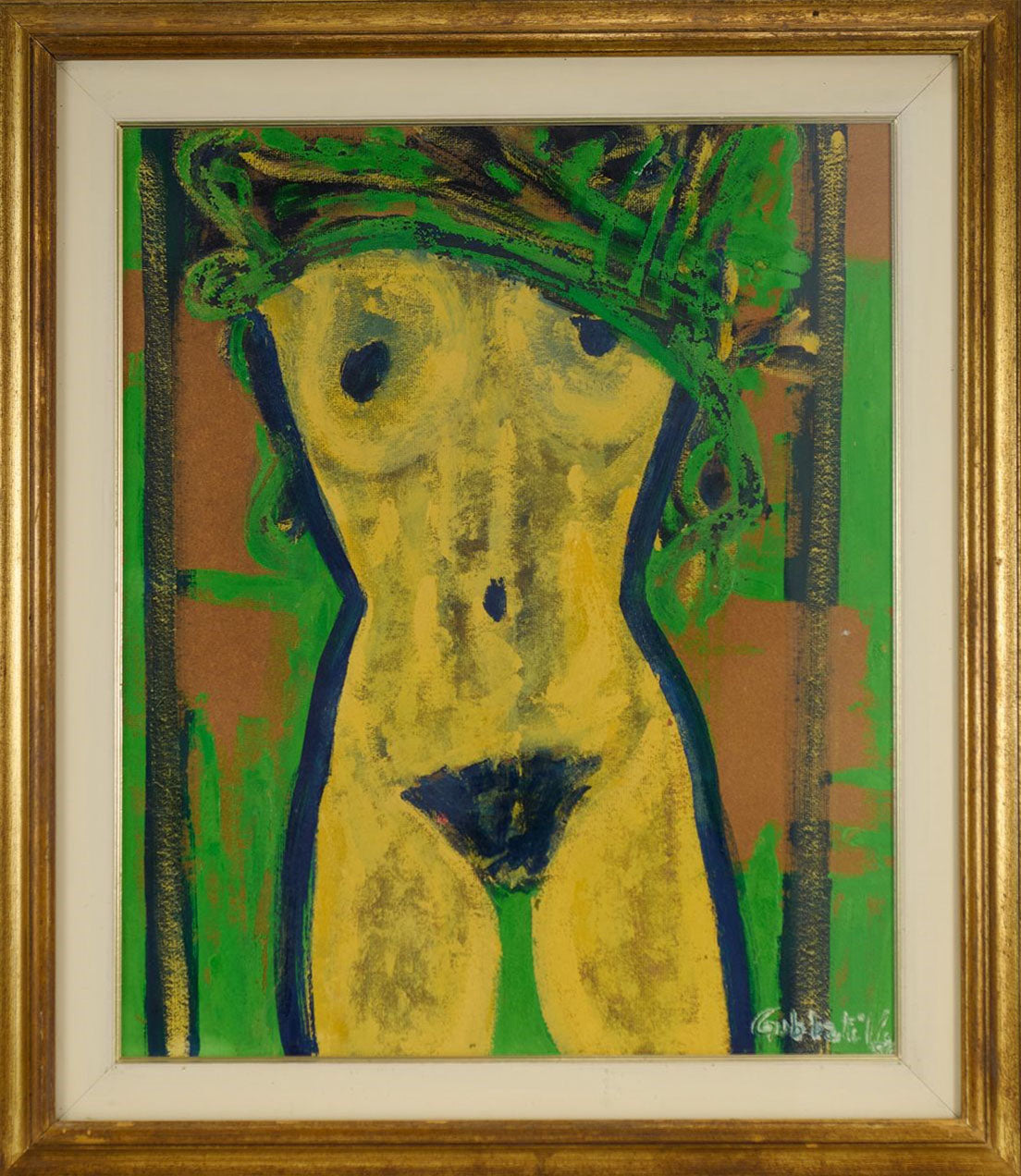 Valeria Gubbati - Sin título (Autorretrato desnudo)
