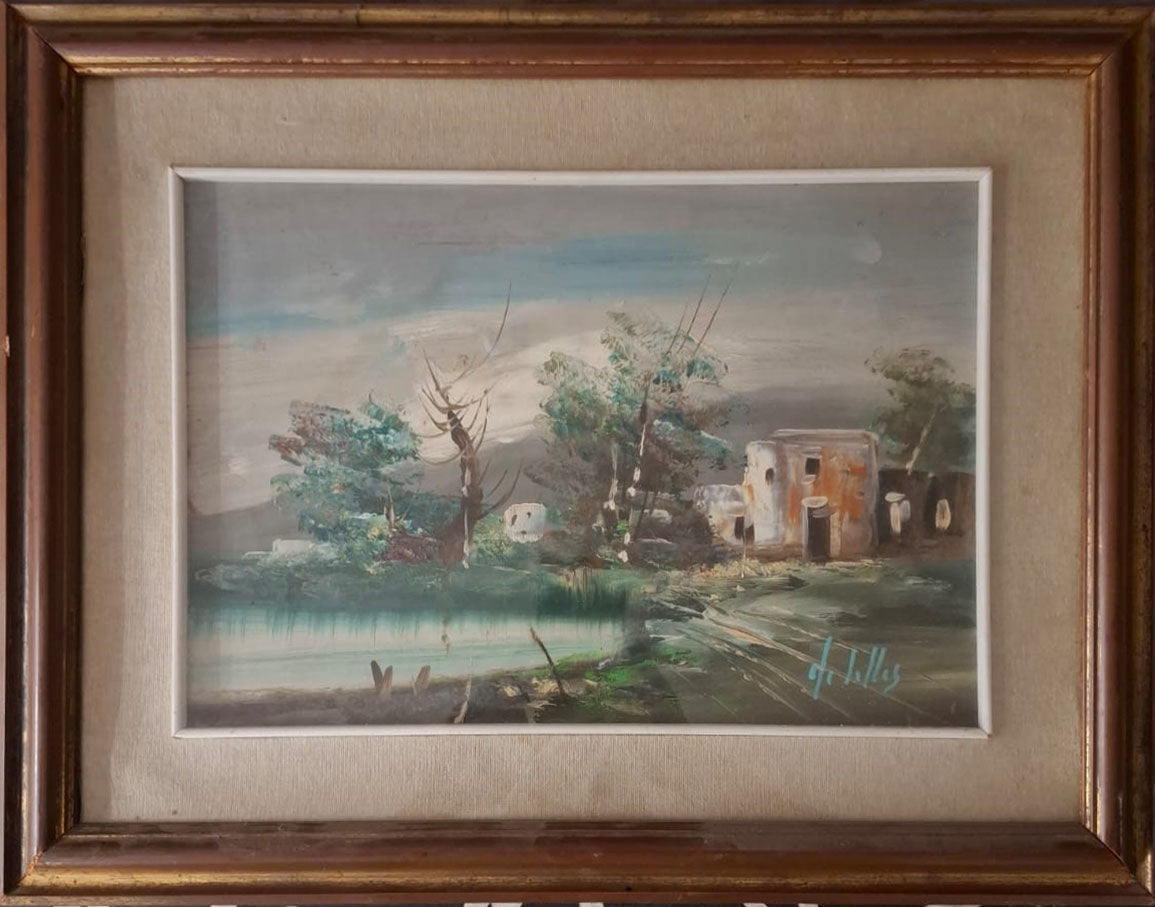 De Lillis - Senza titolo (paesaggio)