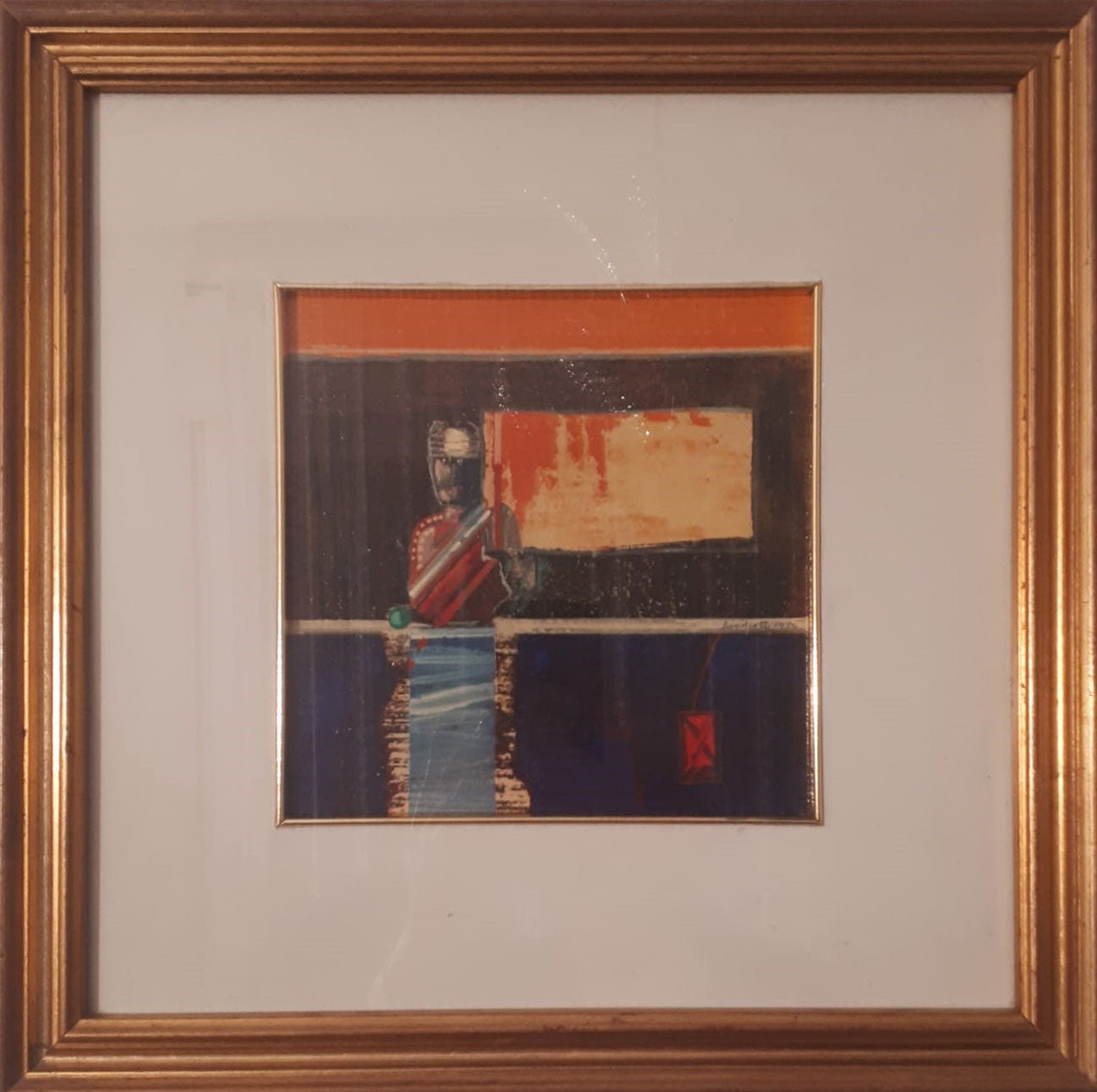 Luigi Rincicotti - Uomo e muro