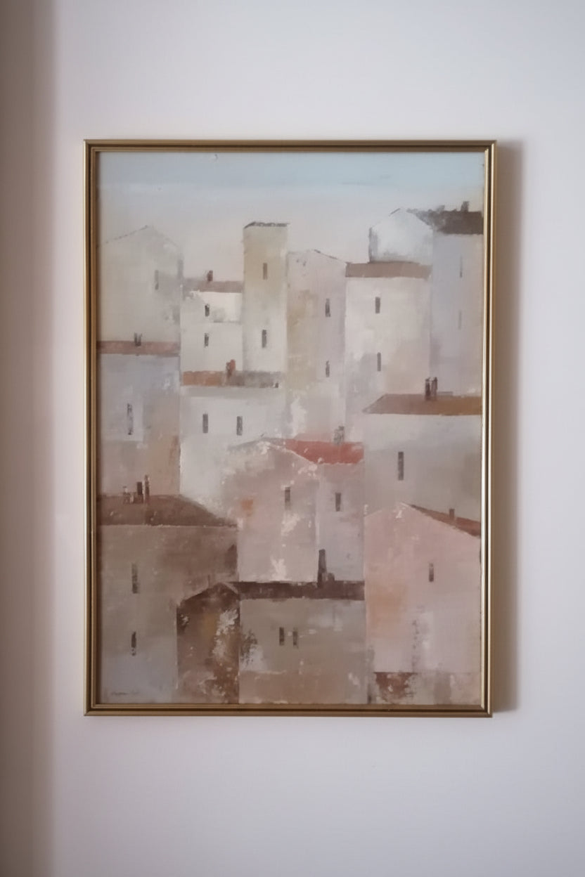 Costruzione (interno) – Tecniche miste – Giuliano Molelli