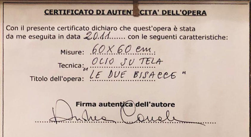 Andrea Canale - Le due Bisacce