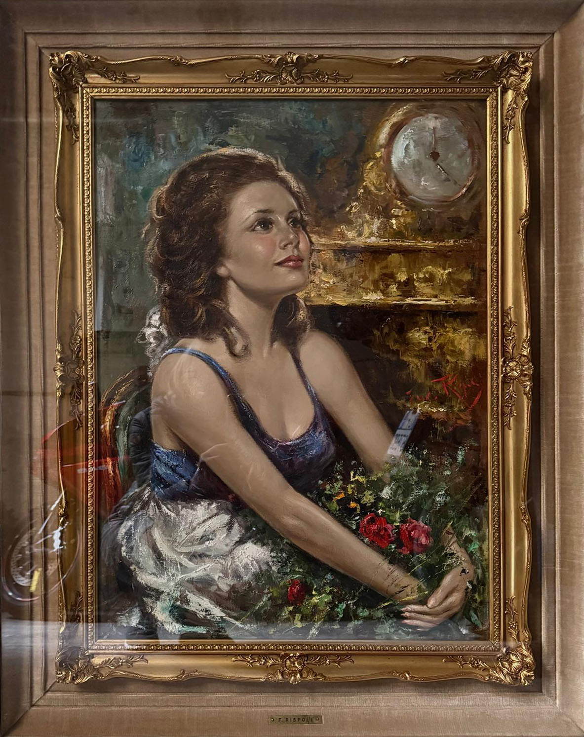 F. Rispoli - Senza titolo (figura di donna)