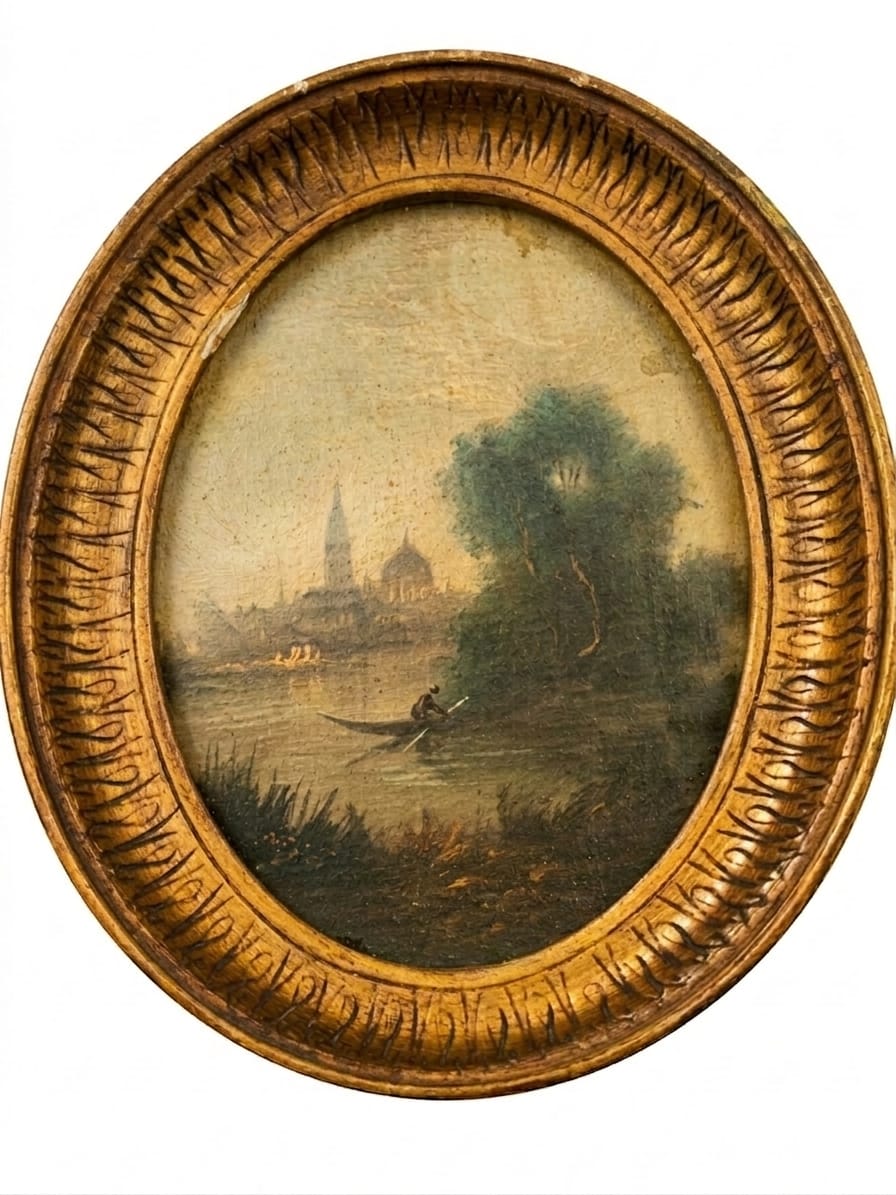 Anonimo - Senza Titolo ( paesaggio)