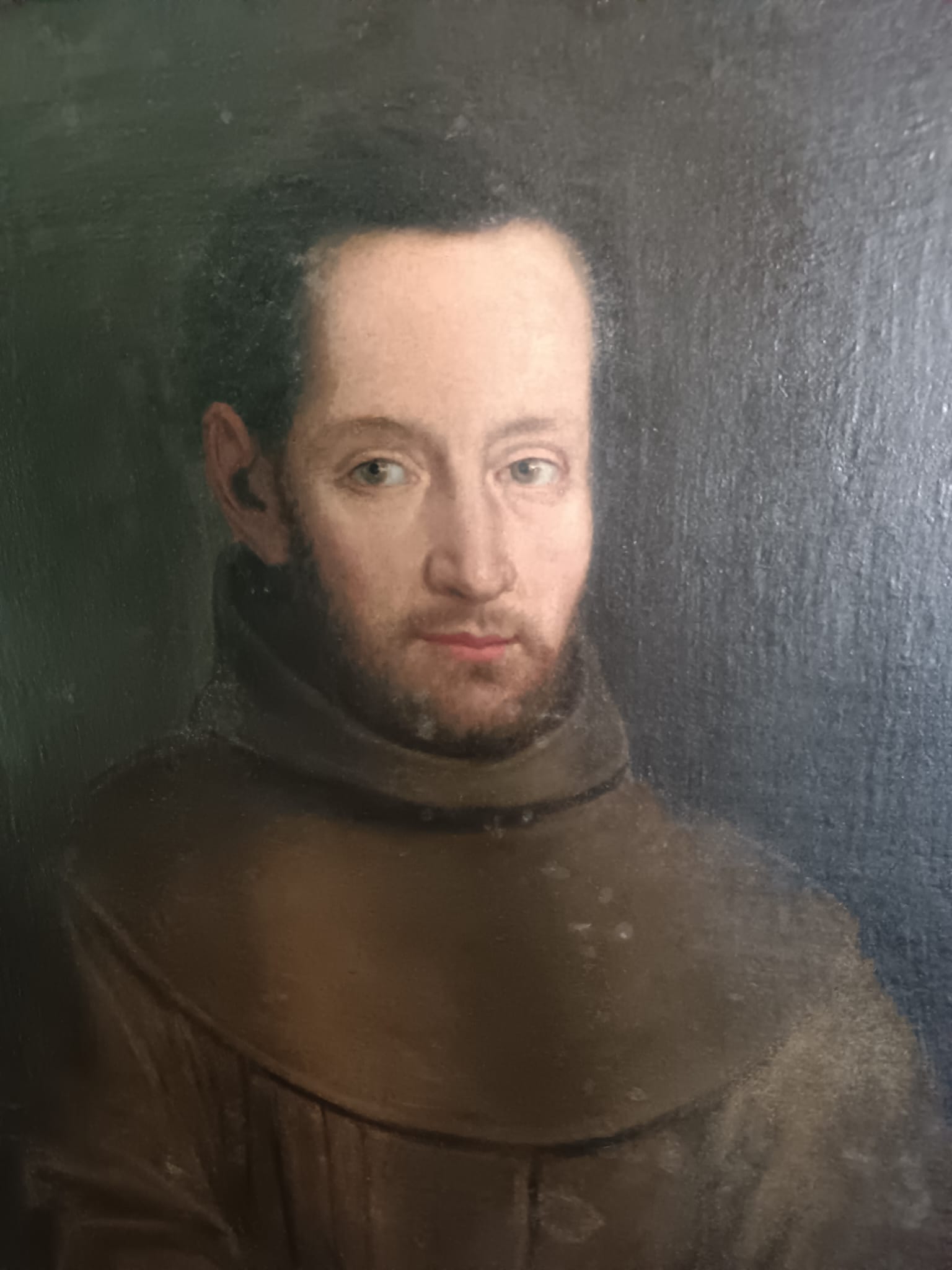 San Francesco d'Assisi - Olio su tela - Anonimo