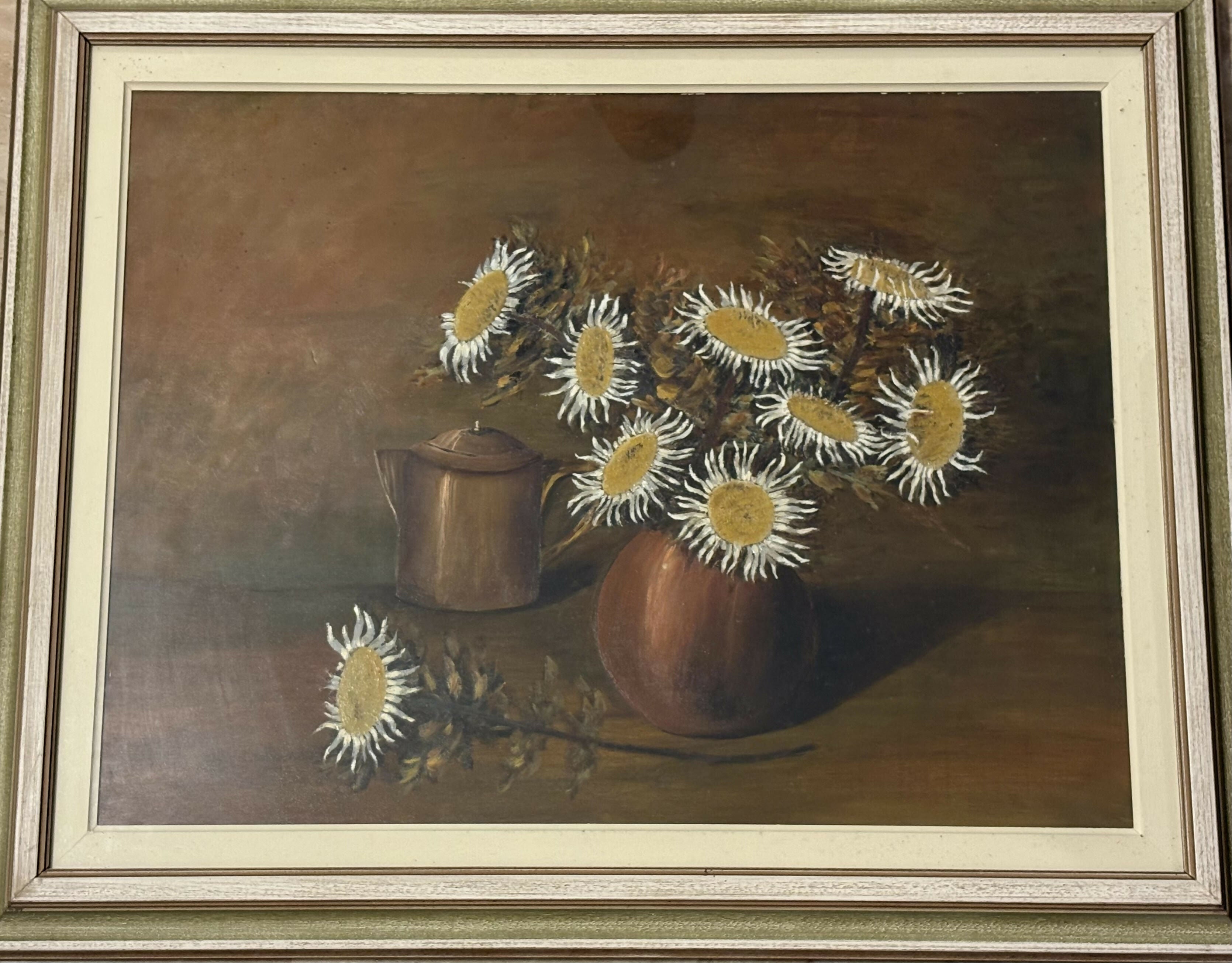 Carla Rossi - Vase of Thistles