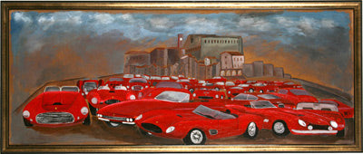 Maurizio Sani - Parking in Sorano