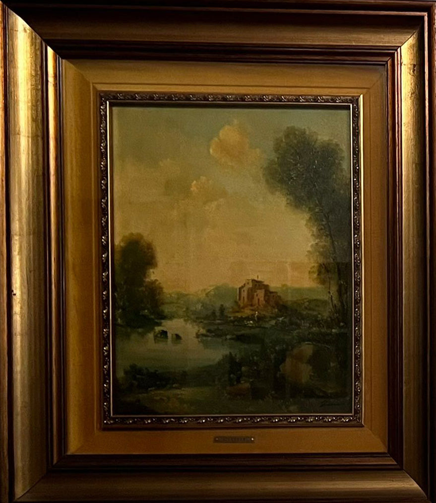 Antonio Zaccari - Paesaggio Ottocentesco