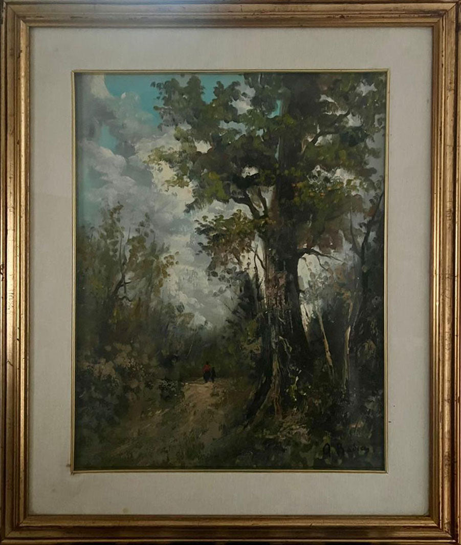 A. Radice - Paesaggio alberato
