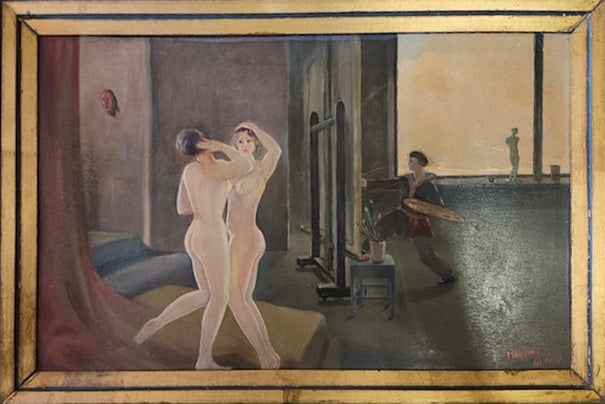 Alfredo Montori (attribuito a) - Le muse