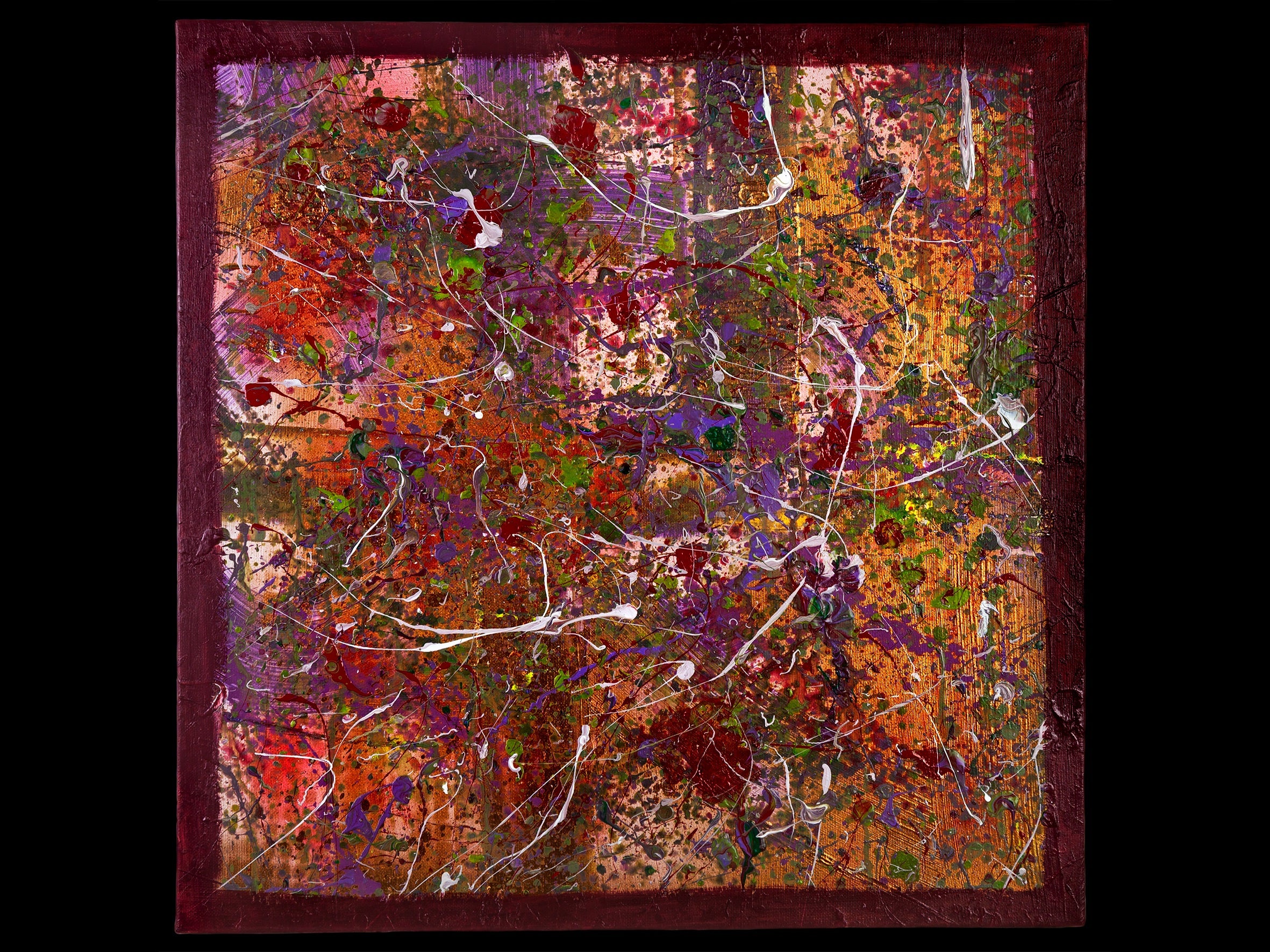 Goteo abstracto 2025