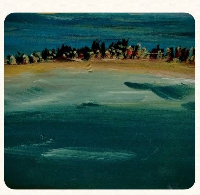 En el mar