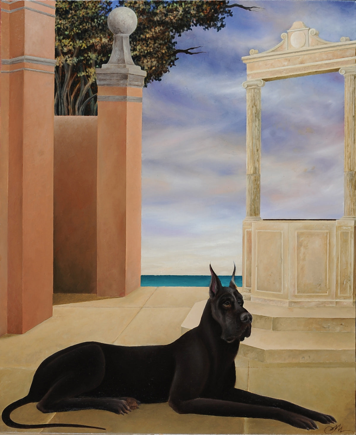 Cecco Mariniello - Alano Presso il Pozzo