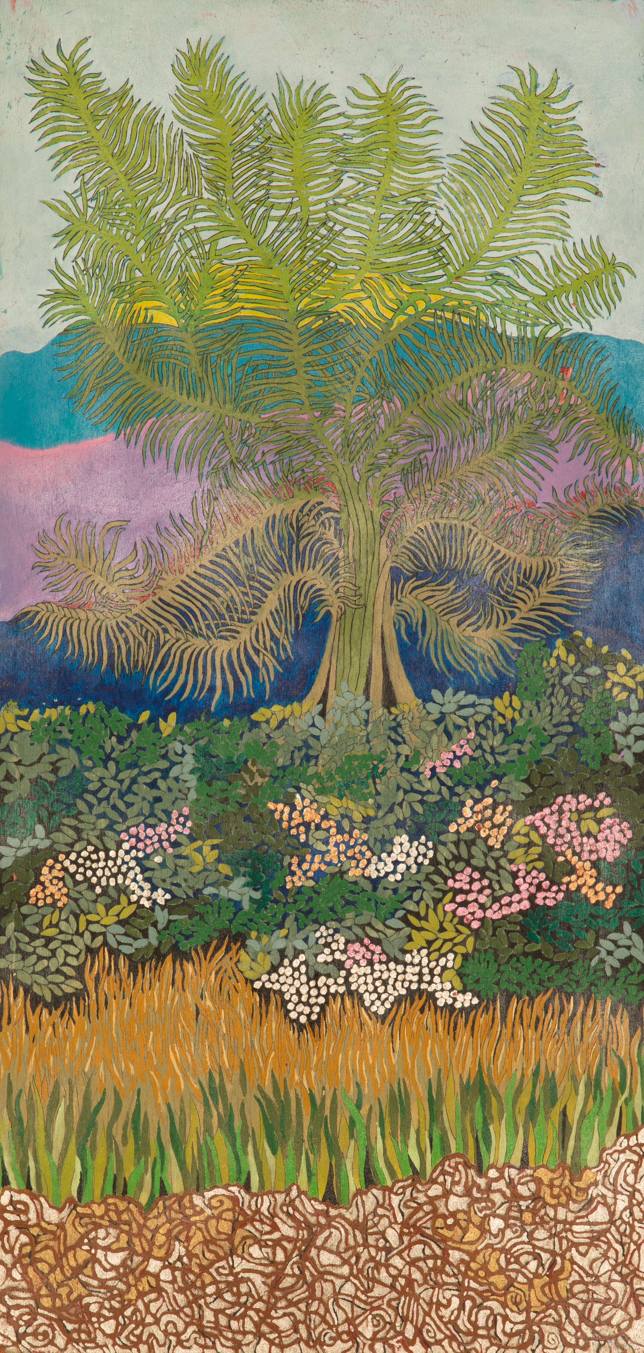 Árbol en el verde