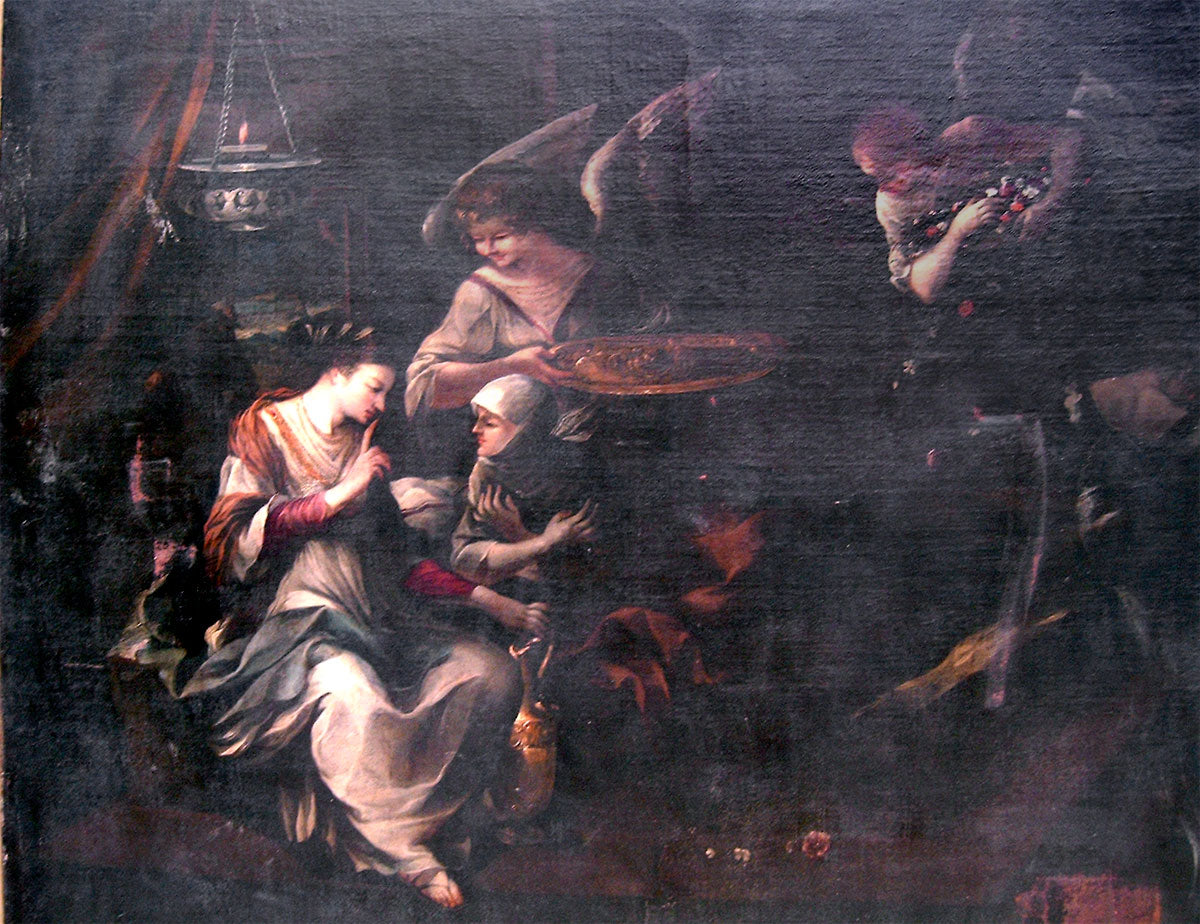 Pietro Testa (detto il Lucchesino) - Allegoria cristiana