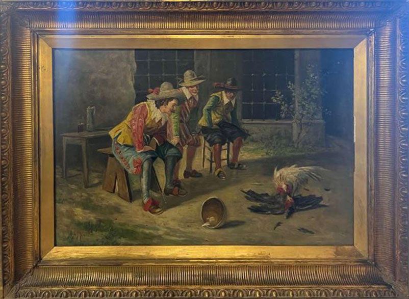 A. Apert - Pelea de gallos