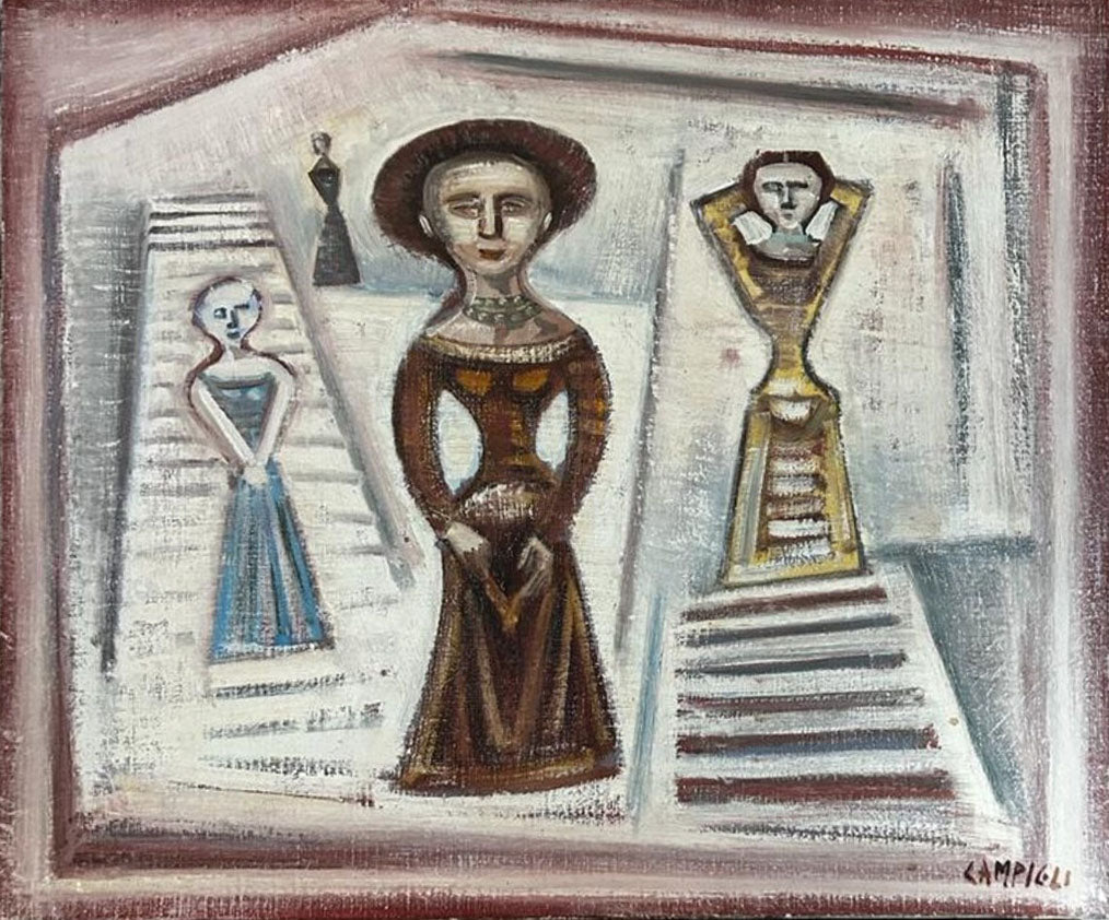 Omaggio a Massimo Campigli - Anonimo