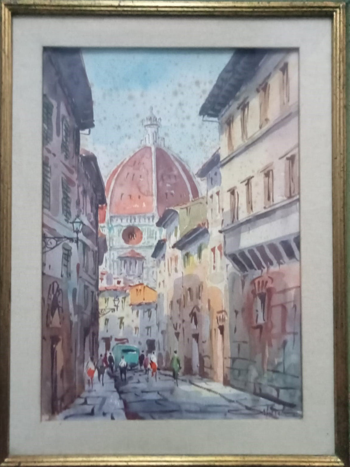 Giovanni Ospitali - Scorcio con cupola