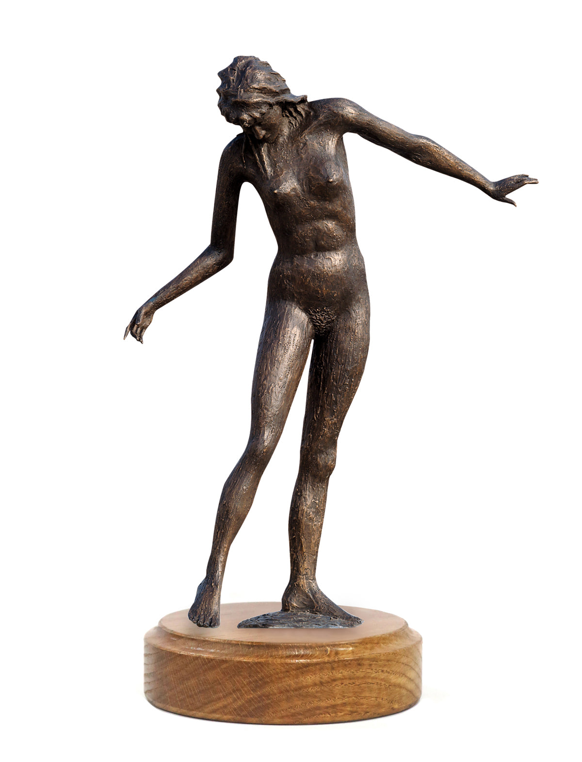 Carlo Balljana - Bagnante sullo scoglio