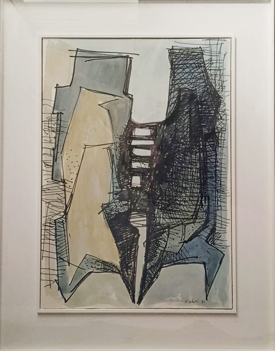 Gualtiero Nativi -  Senza Titolo (astratto)