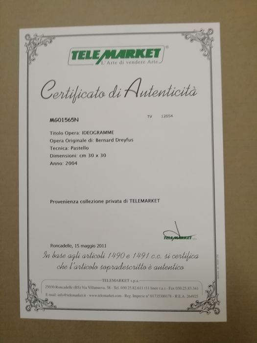 Bernard Dreyfus - Ideogramme