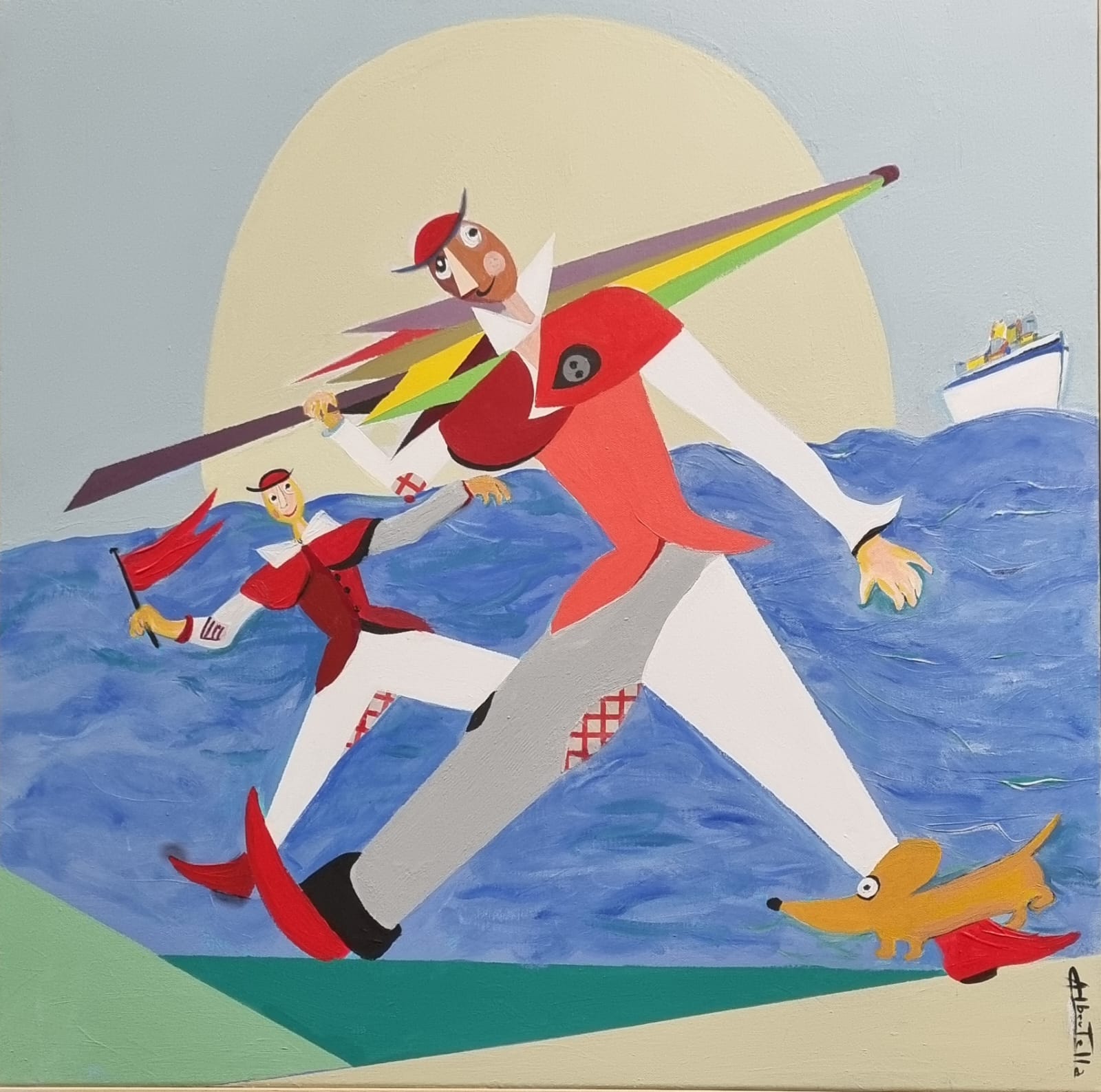 Bonaventura e il mare in tempesta