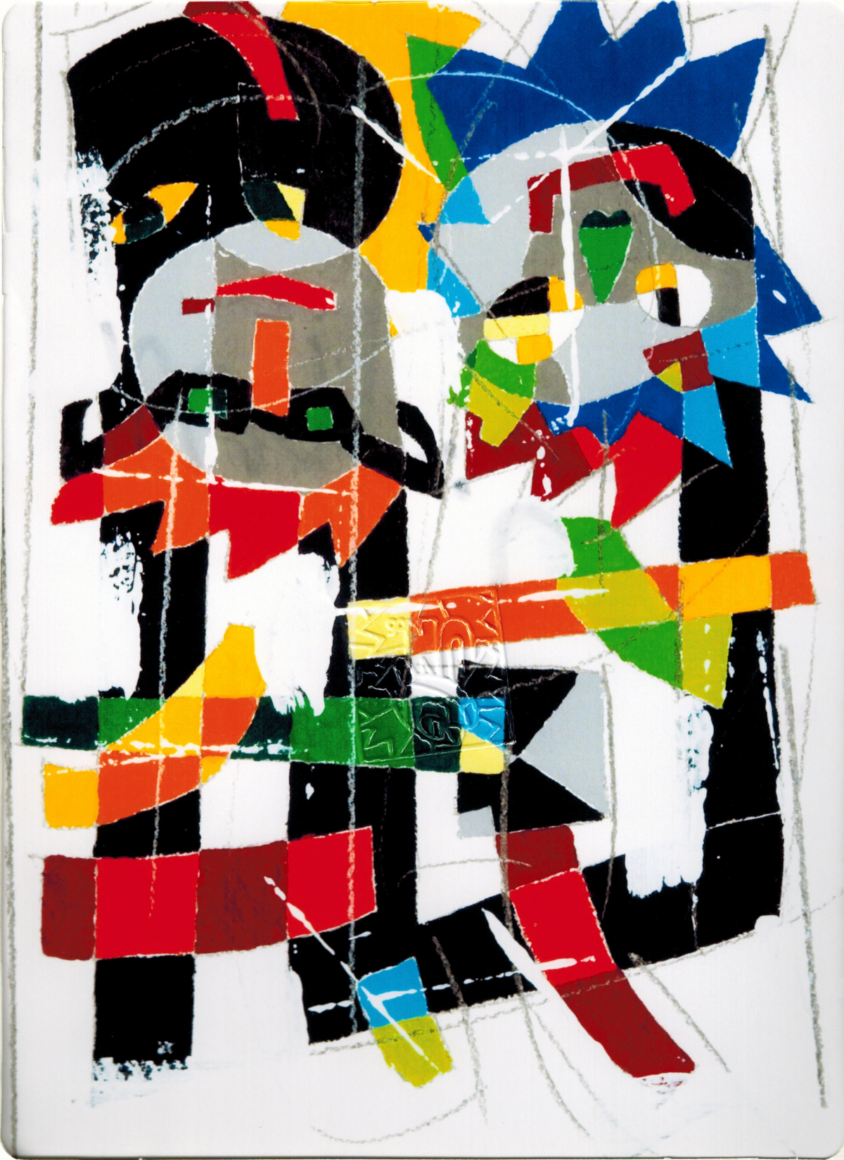 Ugo Nespolo - Carosello Colorato