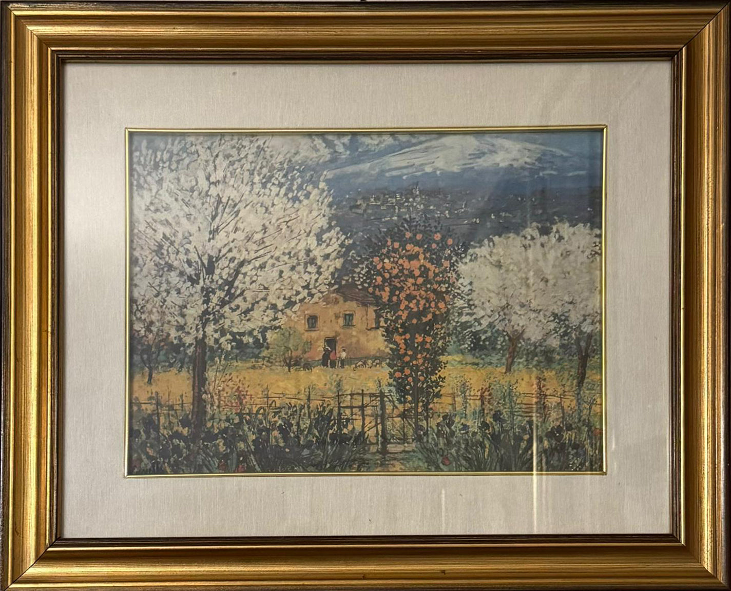 Michele Cascella - Paesaggio abruzzese