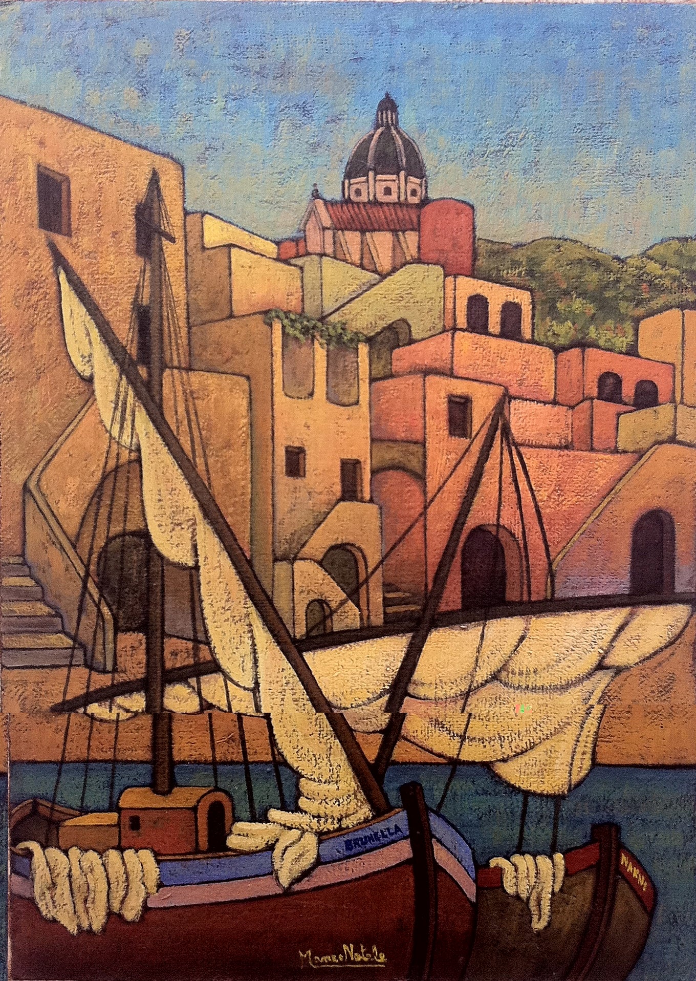 Natale Manzo - Case d'Ischia