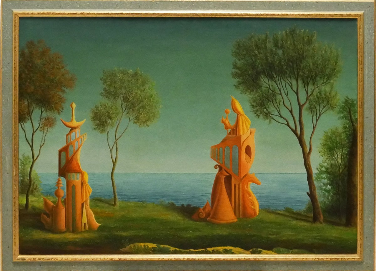 Benedetto Caselli - Paesaggio metafisico