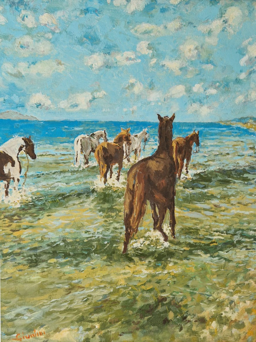 Caballos en Tirrenia