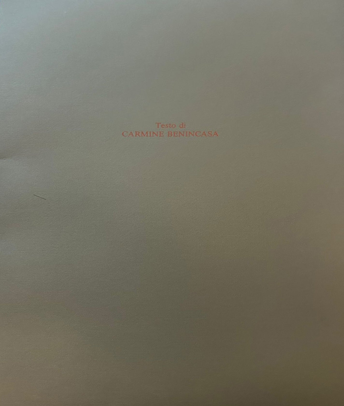 Mario Ceroli - Seat Editions edited by Carmine Benincasa