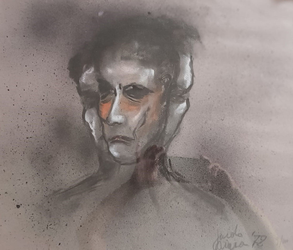 Autore Sconosciuto - Senza titolo (volti)