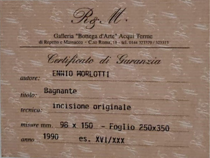Ennio Morlotti - Bañista