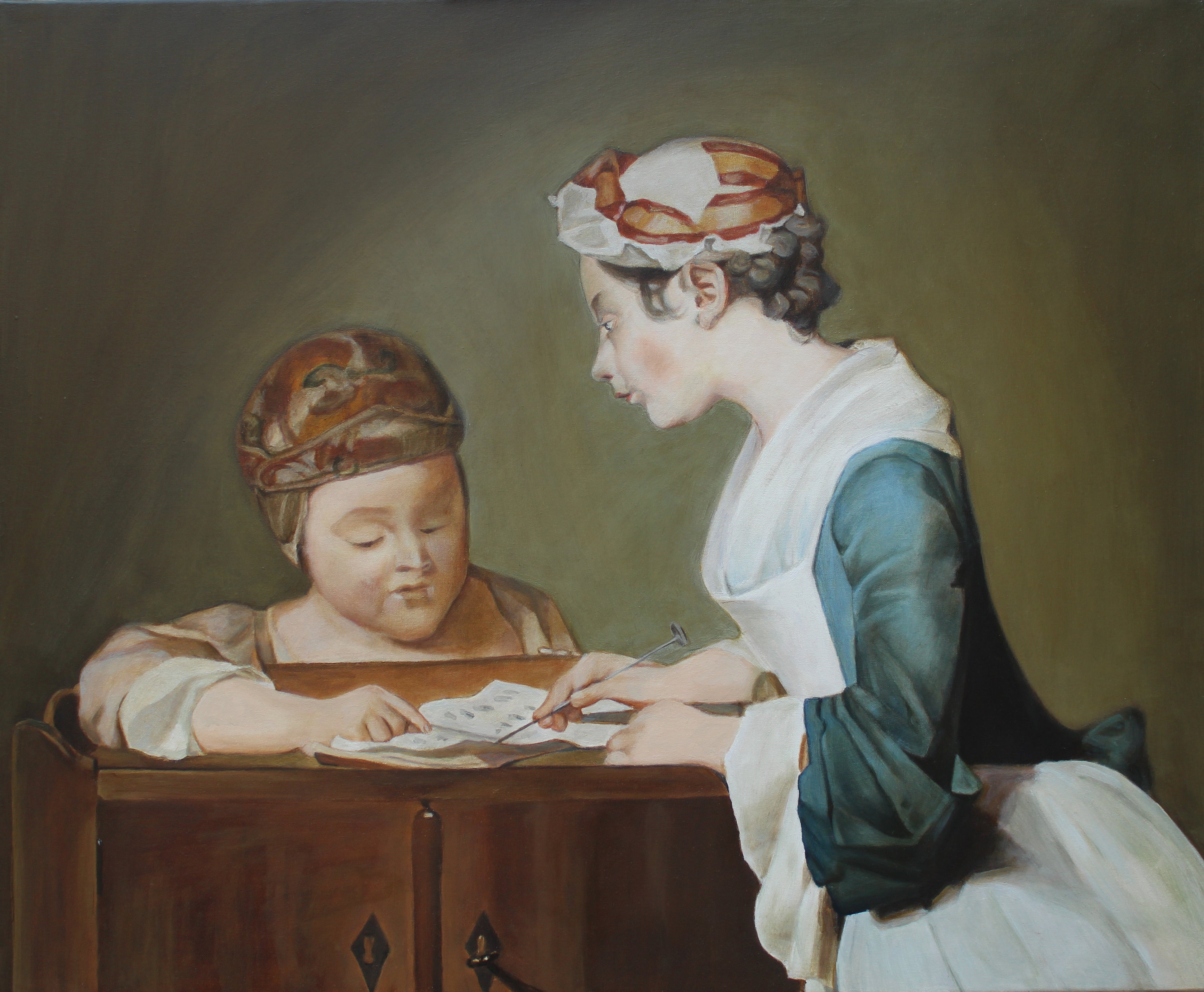 DearLife - Omaggio a Chardin - La maestra di scuola